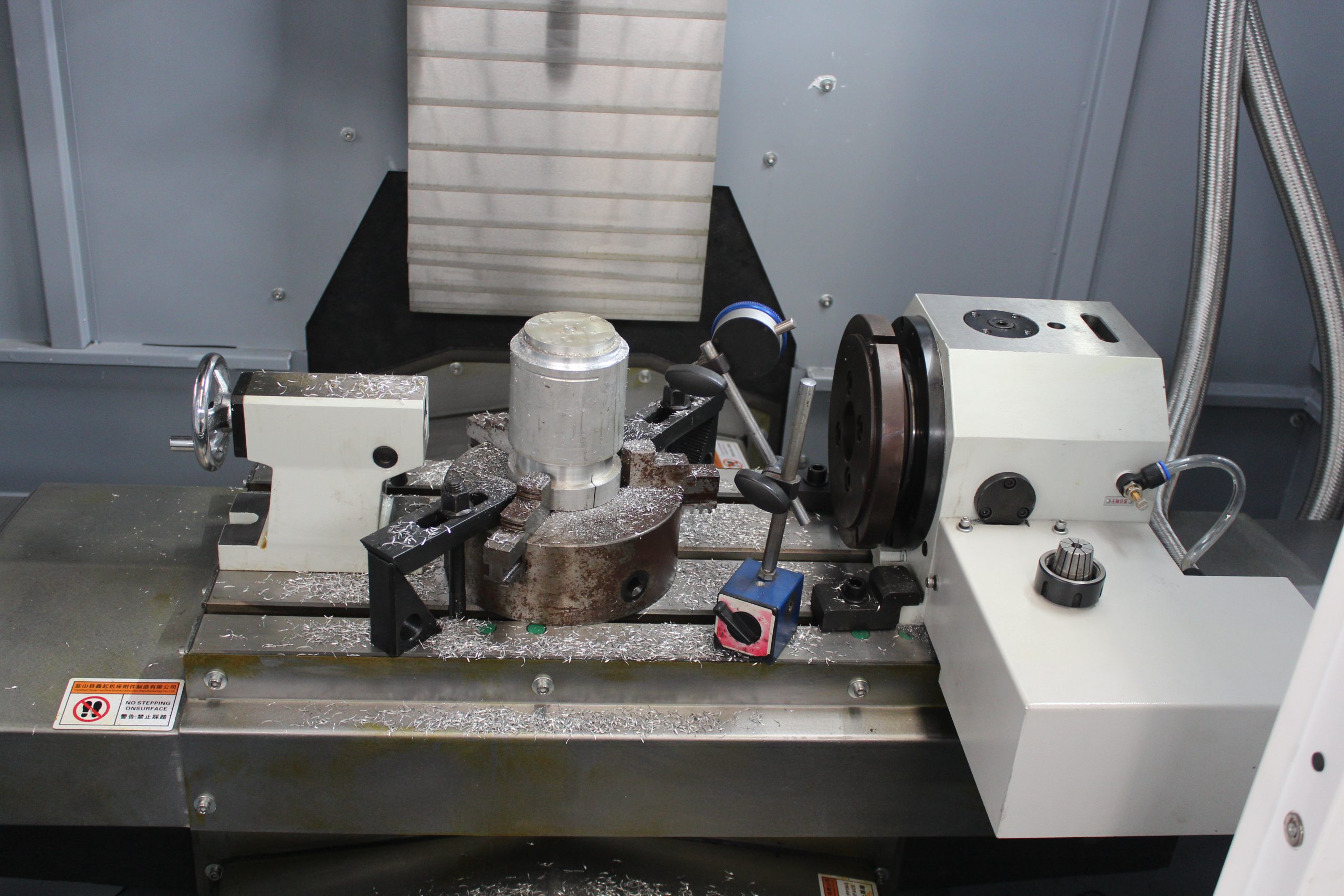 cnc machining center 4 axis